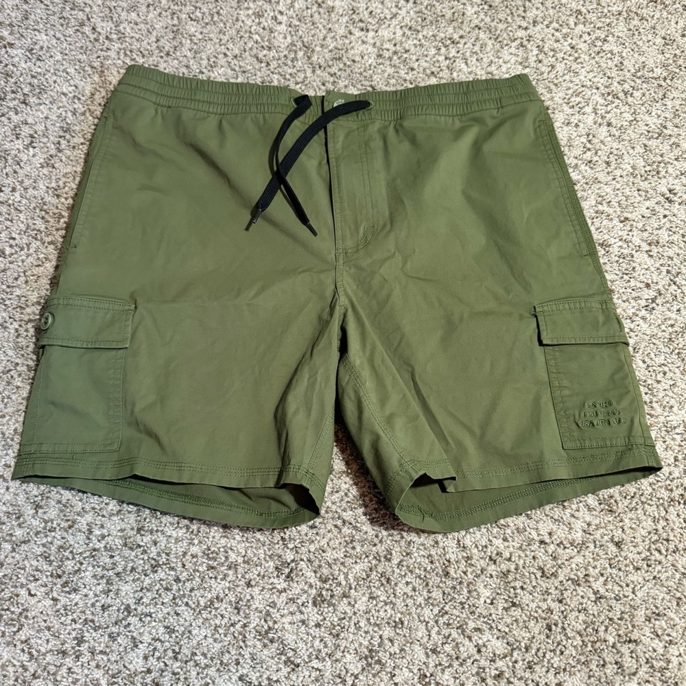 Banks Journal Olive Cargo Shorts- 36